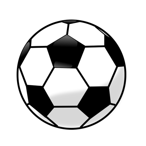 Soccer ball vector clip art graphics