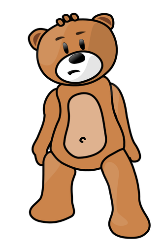 Teddy bear vector clipart