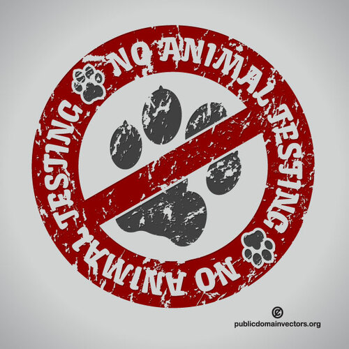 No animal testing | Public domain vectors