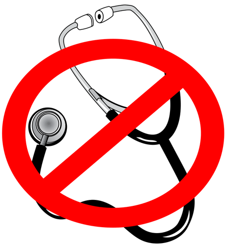 No doctors icon