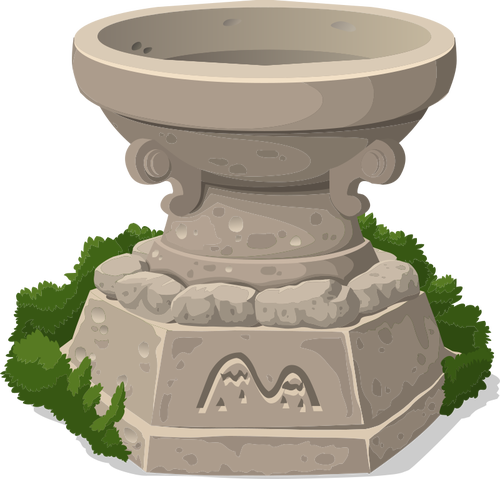 Stone shrine image