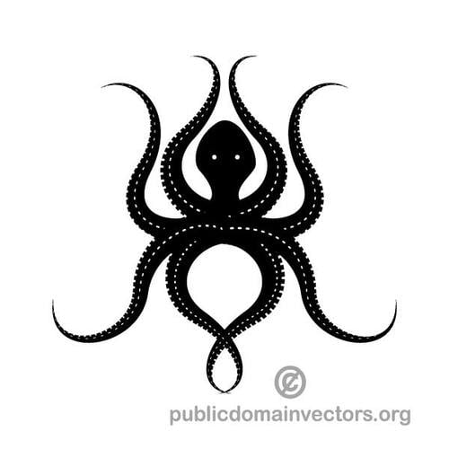 Prediseñadas de vector de pulpo