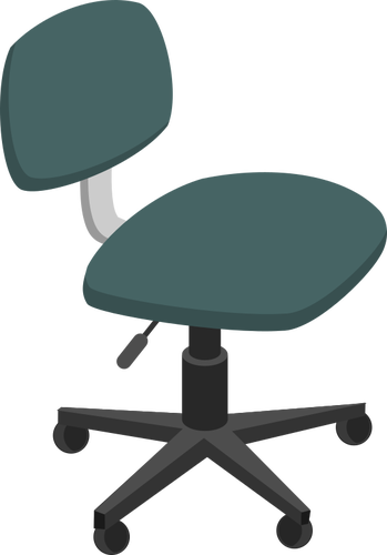 Office chair in green