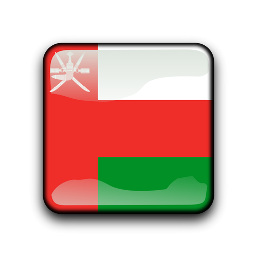 Vlag van Oman vector