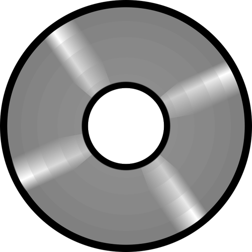 Optical disc vector image