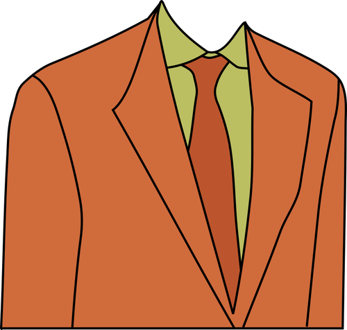 Traje naranja