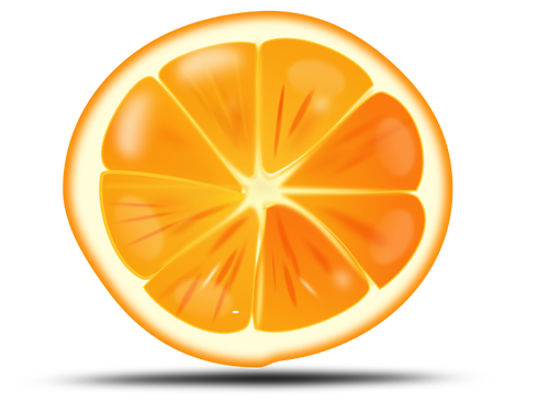 Pièce orange