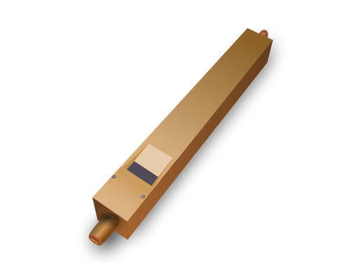 Vector illustration of folk pipe