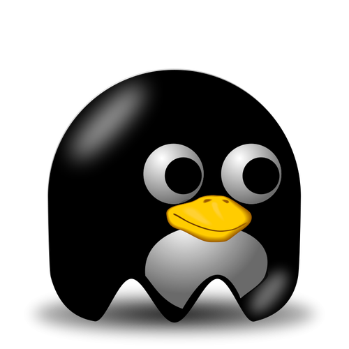 Padepokan Tux vector image