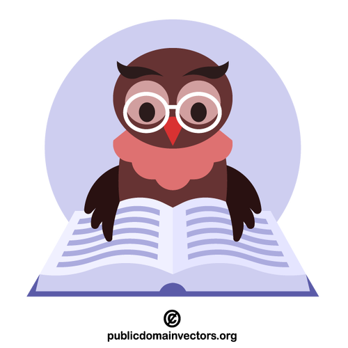 Owlet reading book