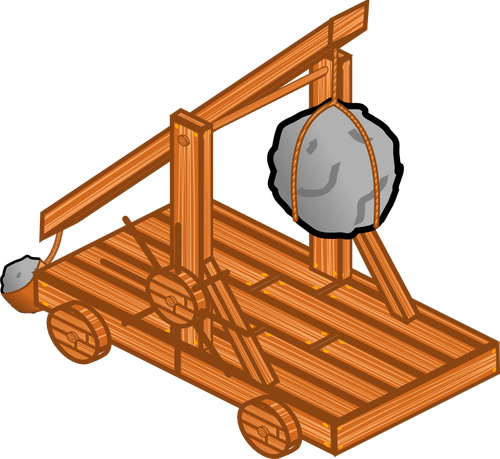 Trebuchet vector image