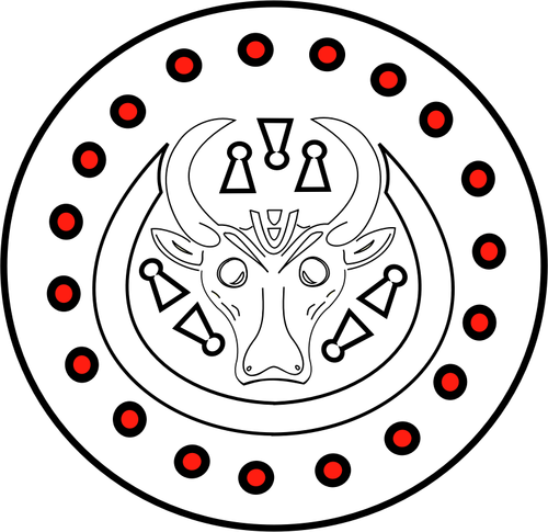 Radimichian symbol vektorbild