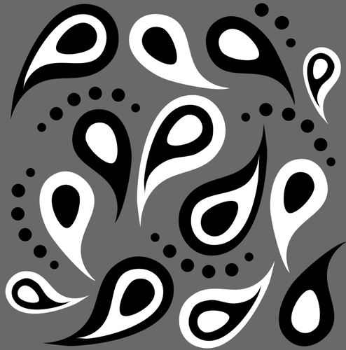 Paisley Simple Vector Pattern