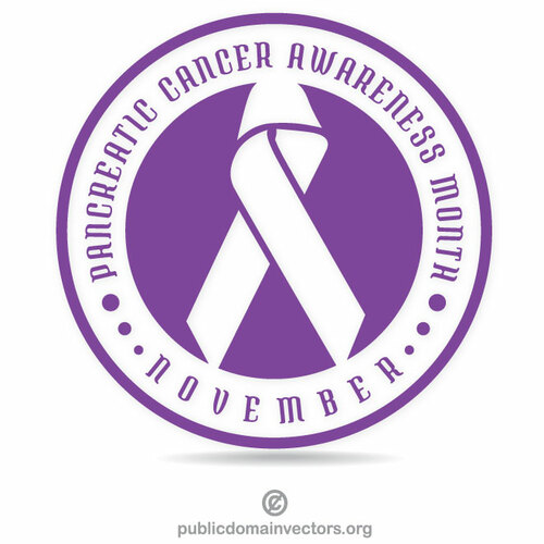 ملصق شريط سرطان البنكرياس