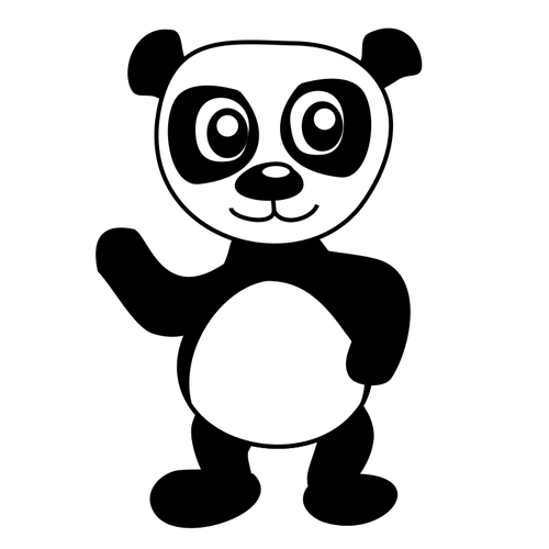 Panda menari