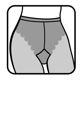 Collants icône vector image