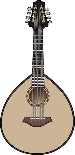 Mandolin vector illustration