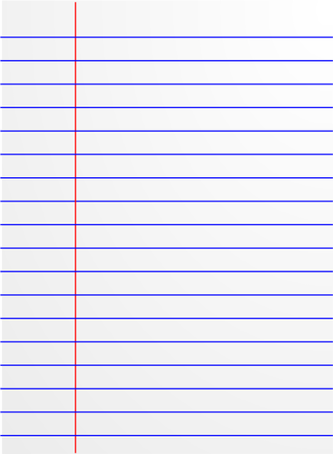 Lined paper icon vector image