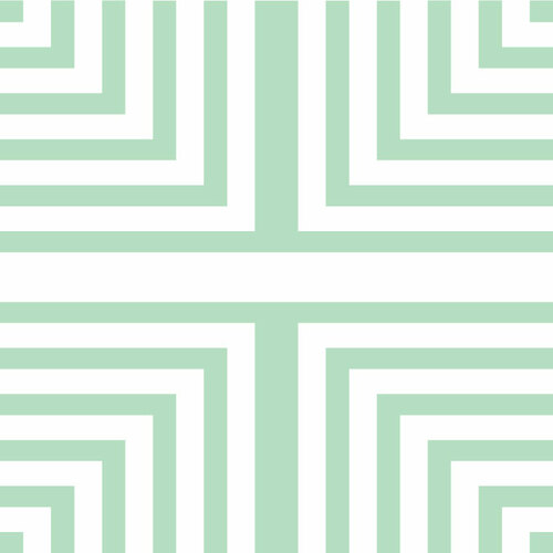 Grønt geometrisk mønster