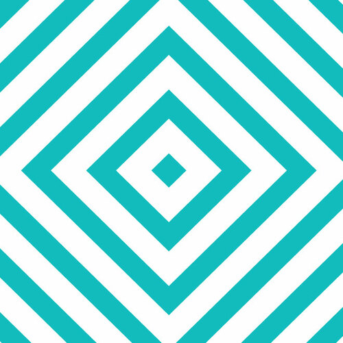 Teal geometryczny kształt