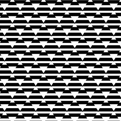 Monochromatický geometrické schéma
