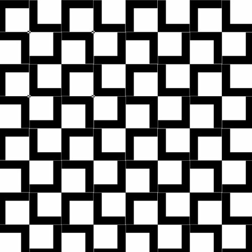 Unregelmäßiges geometrisches Muster
