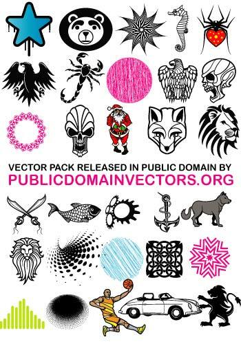 Vector pack in public domain