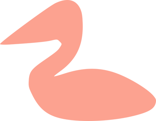 Pink pelican