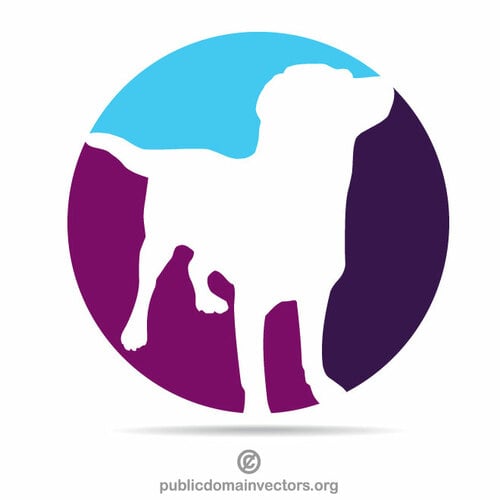 Концепция логотипа магазина домашних животных