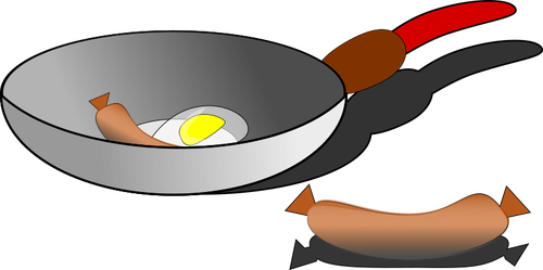 Ägg och korv