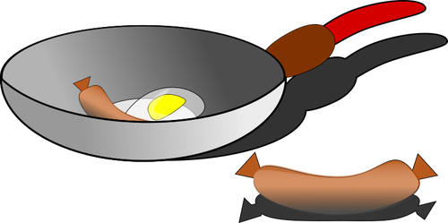 Telur dan sosis