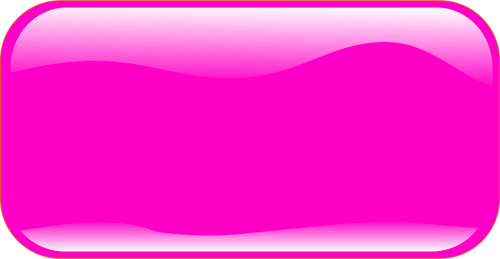 Vodorovný obdélník tvaru růžové tlačítko Vektor Klipart