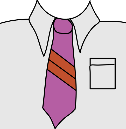 ربطة عنق وردية