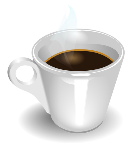 Cup of espresso vector