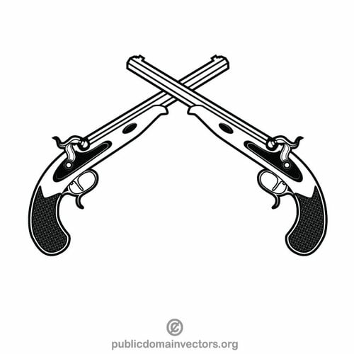 Flintlocks vector de imagine