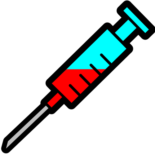 Seringă pictograma vectoriale