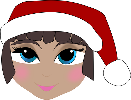 Christmas Elf Anime Vector