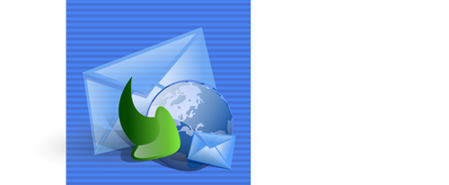 Blauer Hintergrund download Ordner Verknüpfung Computer Symbol Vektor-ClipArt