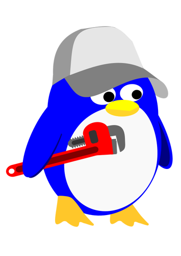 Pinguin-Handwerker