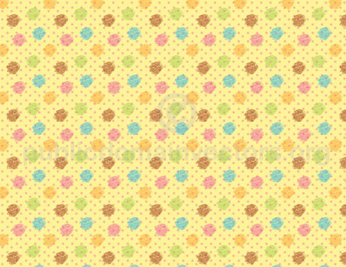 Polka vector pattern