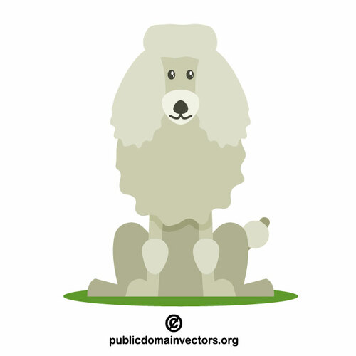 Poodle cão clip-art