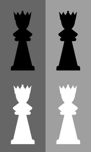 2D chess set