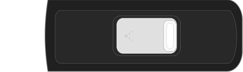 Sandisk Cruzer 微闪存驱动器矢量剪贴画