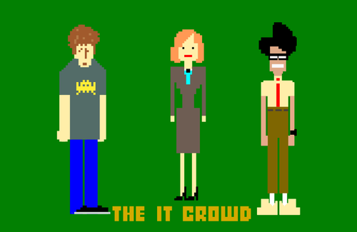 IT crowd poster