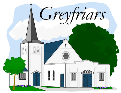 Vector graphics of Greyfriars Presbyterian Church