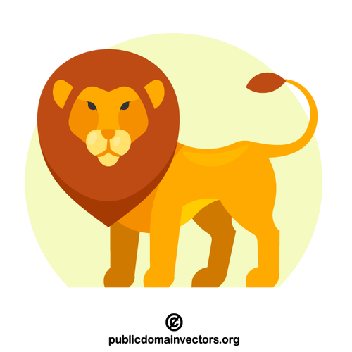 Un león