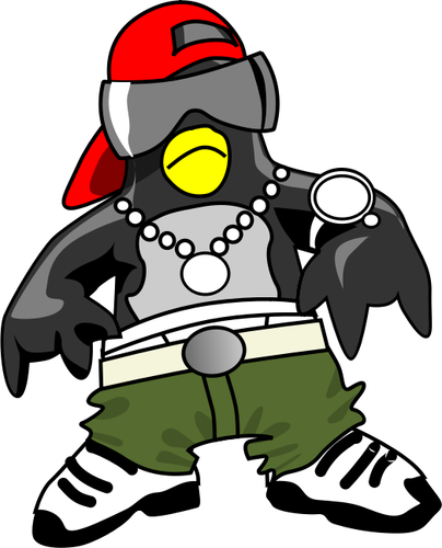 Rapero de pingüino