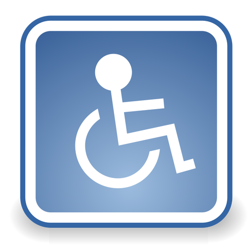 Symbol invalidům