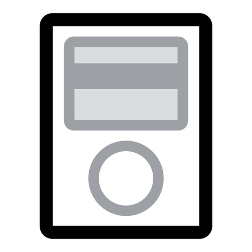 iPodu vektorový obrázek