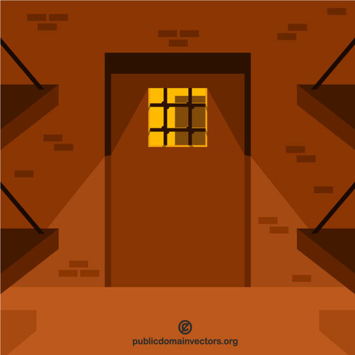 刑務所の細胞内部